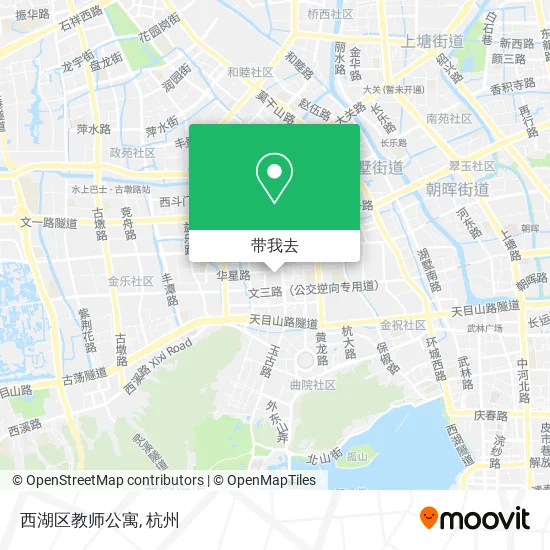 西湖区教师公寓地图