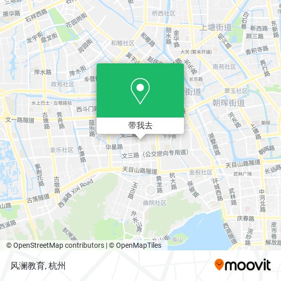 风澜教育地图