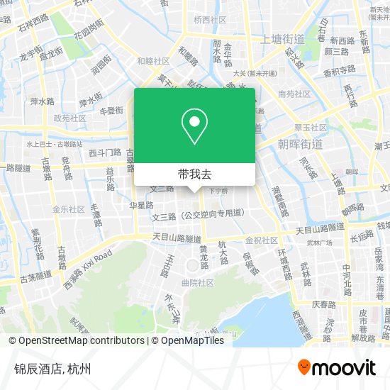 锦辰酒店地图