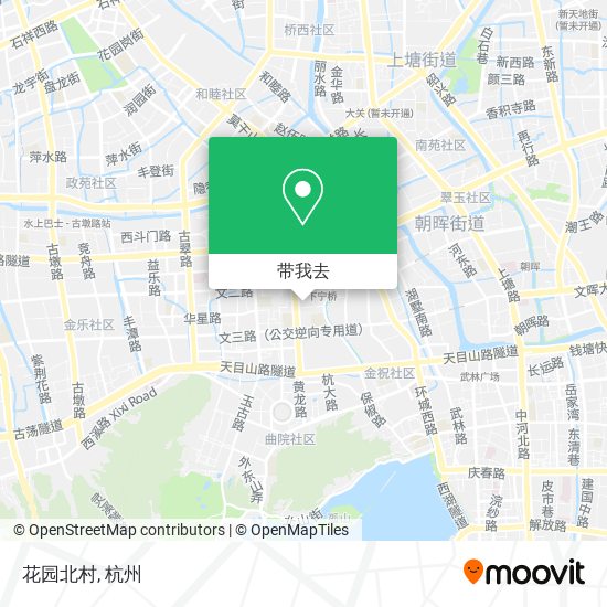 花园北村地图