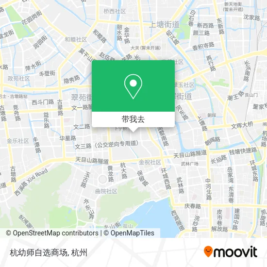 杭幼师自选商场地图