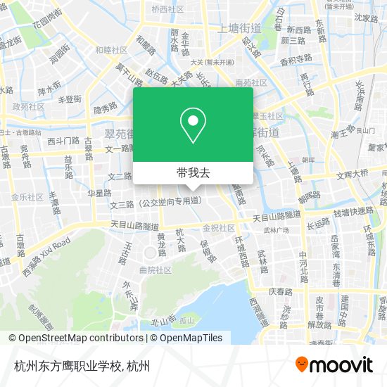 杭州东方鹰职业学校地图