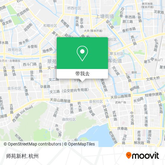 师苑新村地图