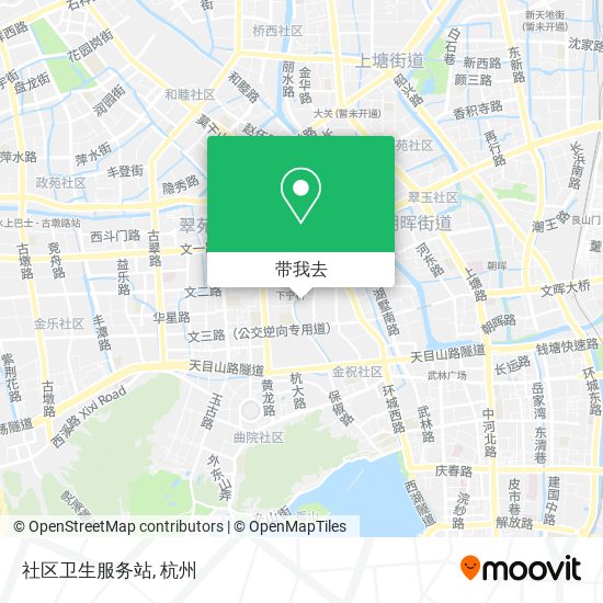 社区卫生服务站地图