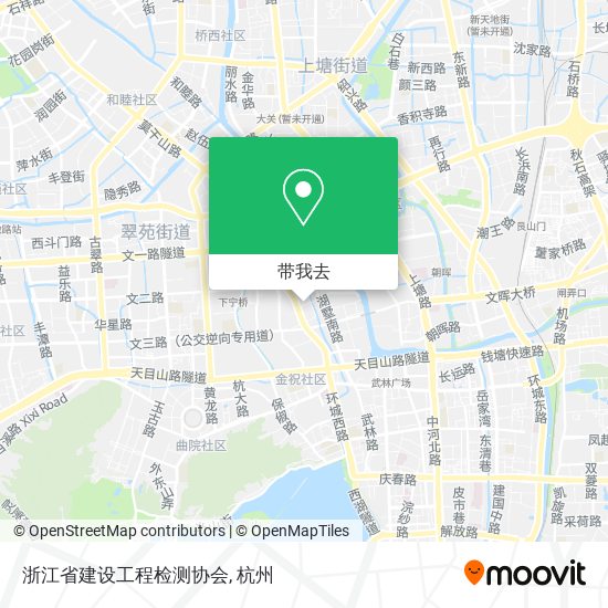 浙江省建设工程检测协会地图