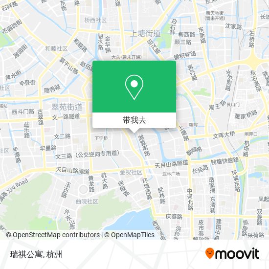 瑞祺公寓地图