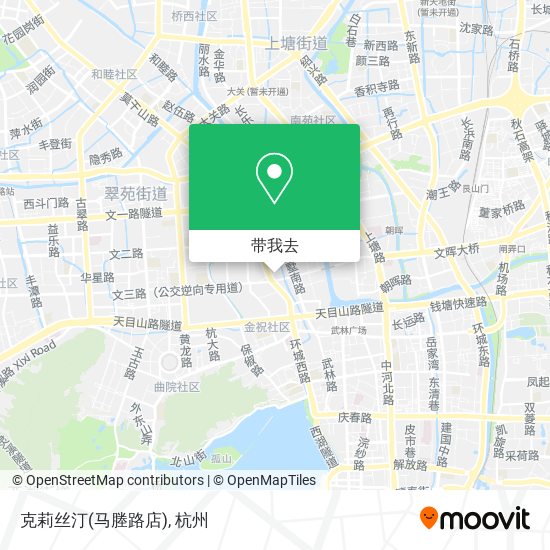 克莉丝汀(马塍路店)地图