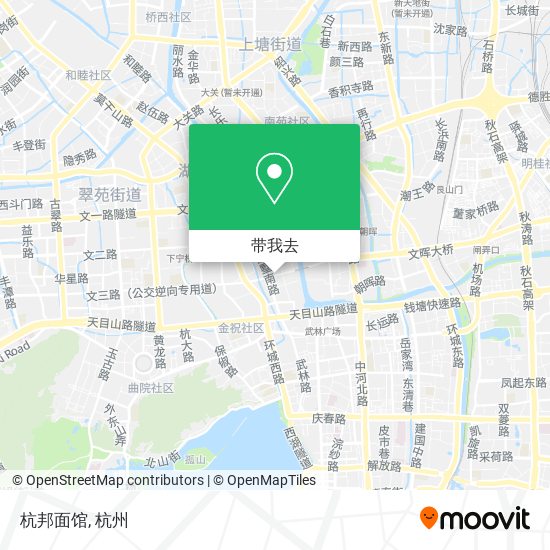 杭邦面馆地图