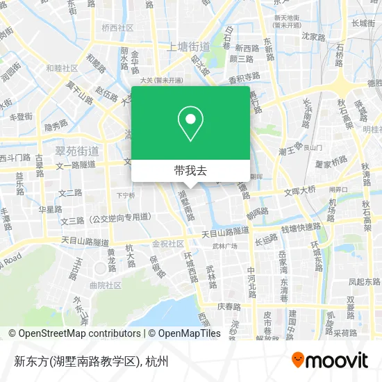 新东方(湖墅南路教学区)地图