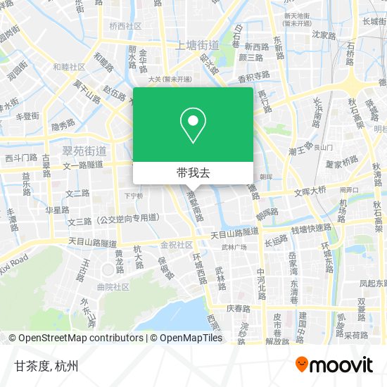 甘茶度地图