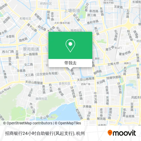 招商银行24小时自助银行(凤起支行)地图