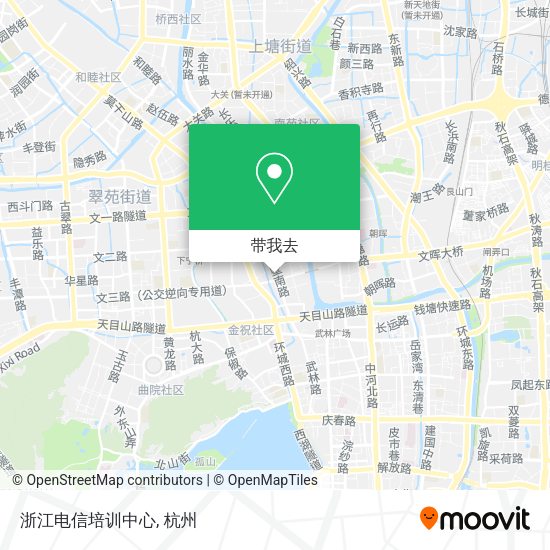 浙江电信培训中心地图