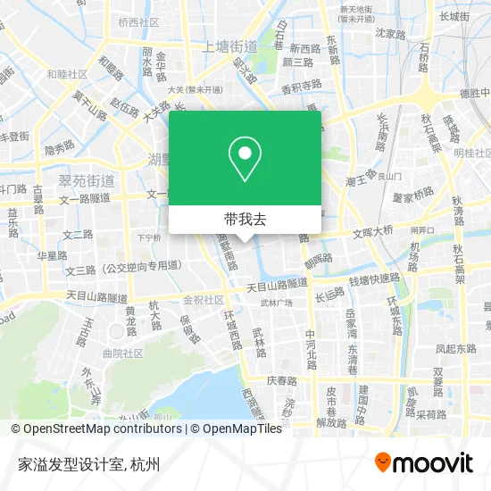 家溢发型设计室地图