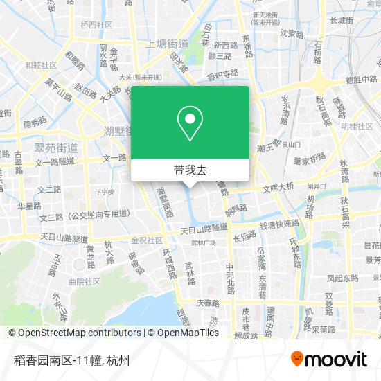 稻香园南区-11幢地图