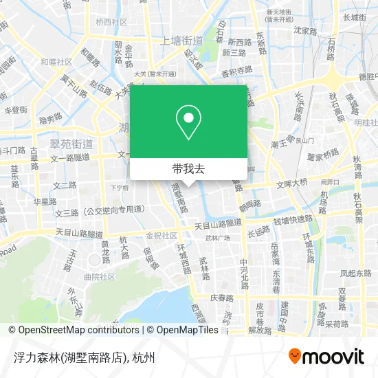 浮力森林(湖墅南路店)地图