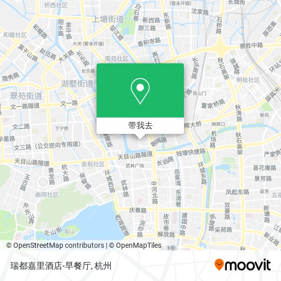 瑞都嘉里酒店-早餐厅地图