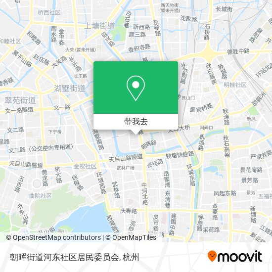 朝晖街道河东社区居民委员会地图