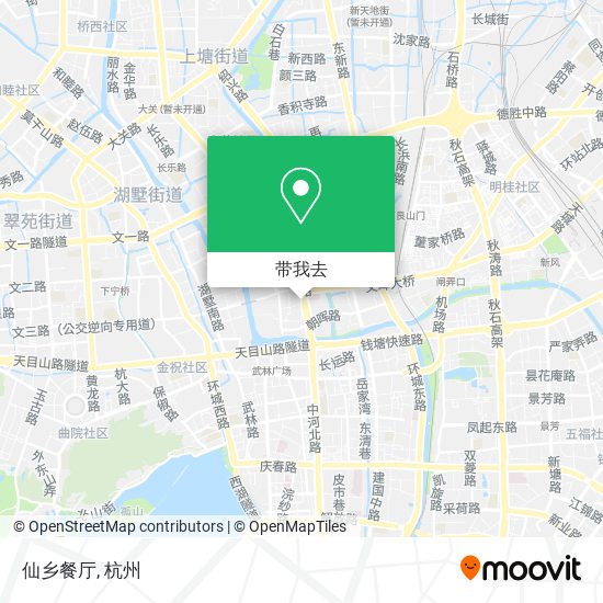 仙乡餐厅地图