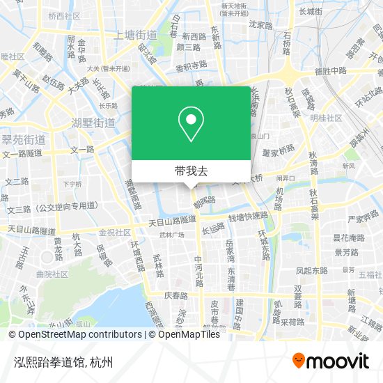 泓熙跆拳道馆地图