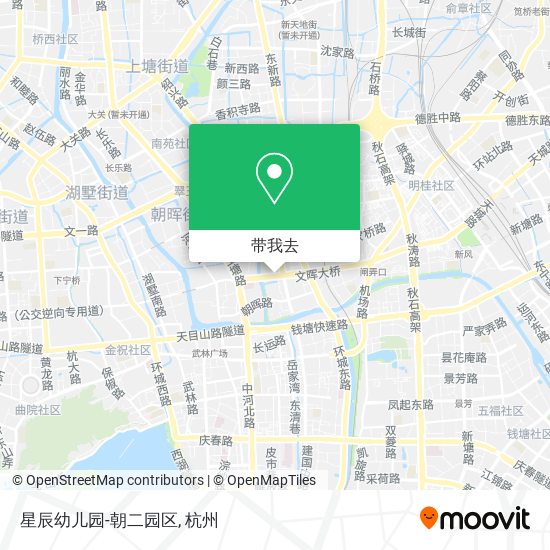 星辰幼儿园-朝二园区地图
