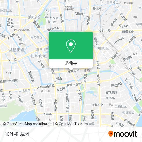 通胜桥地图