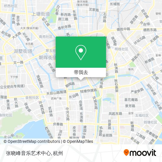 张晓峰音乐艺术中心地图