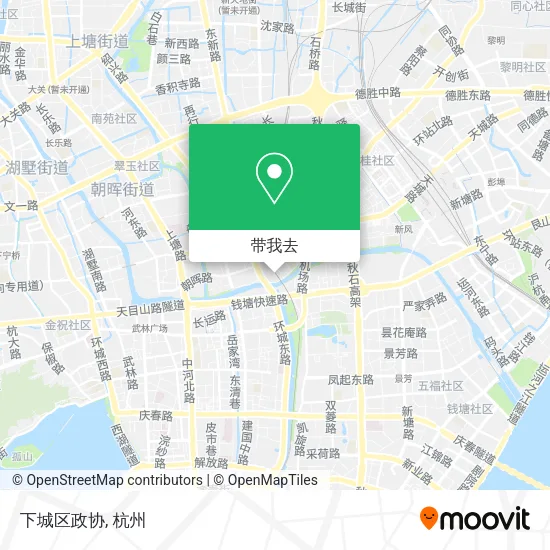 下城区政协地图