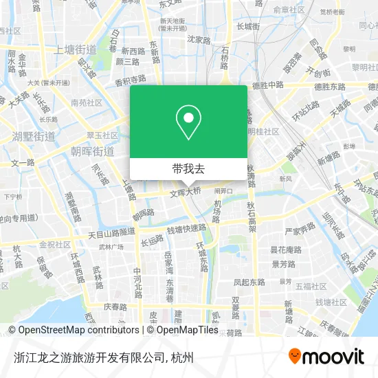 浙江龙之游旅游开发有限公司地图