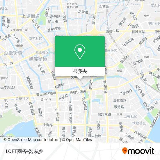 LOFT商务楼地图