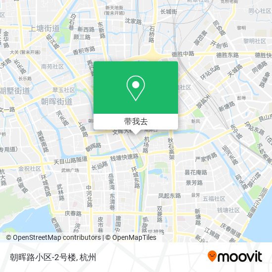 朝晖路小区-2号楼地图