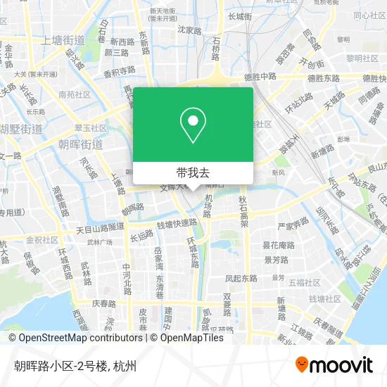 朝晖路小区-2号楼地图