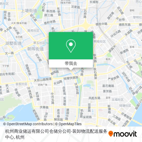 杭州商业储运有限公司仓储分公司-装卸物流配送服务中心地图