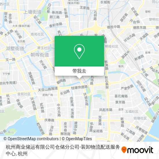 杭州商业储运有限公司仓储分公司-装卸物流配送服务中心地图
