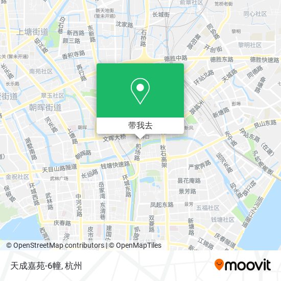 天成嘉苑-6幢地图