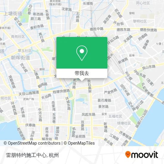 雷朋特约施工中心地图