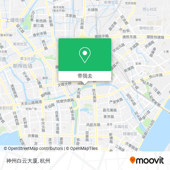 神州白云大厦地图