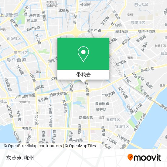 东茂苑地图
