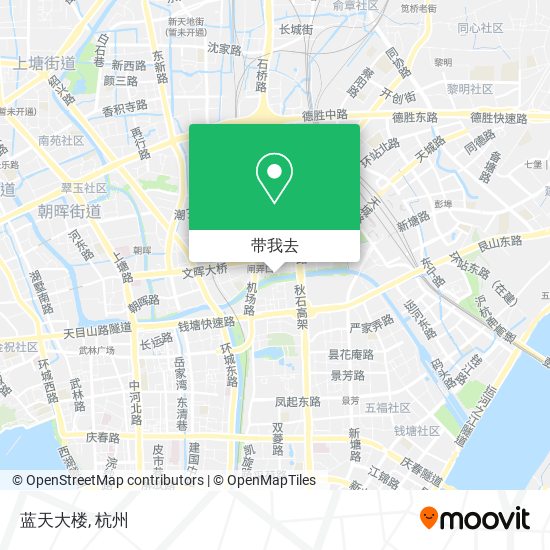 蓝天大楼地图