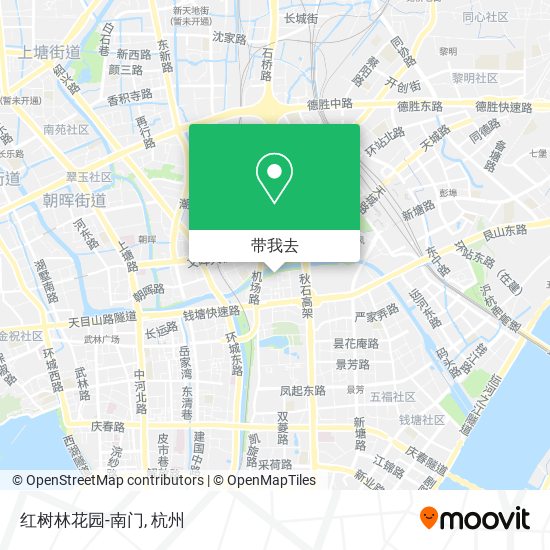 红树林花园-南门地图
