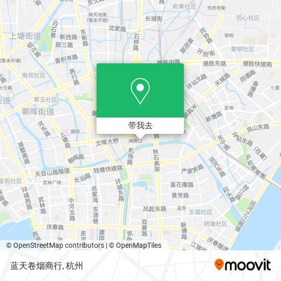 蓝天卷烟商行地图