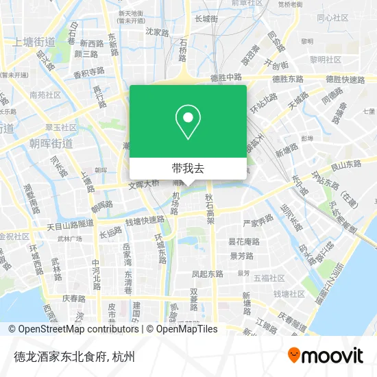 德龙酒家东北食府地图