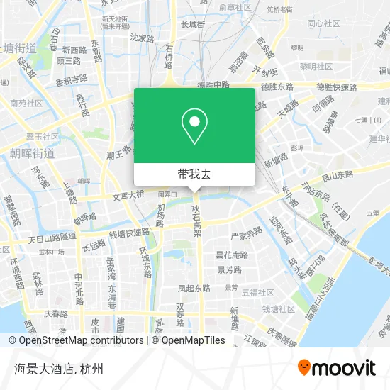 海景大酒店地图