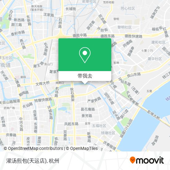 灌汤煎包(天运店)地图