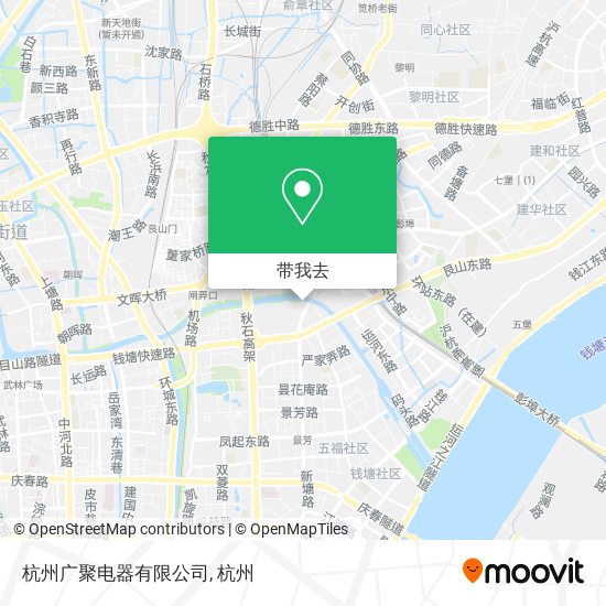 杭州广聚电器有限公司地图