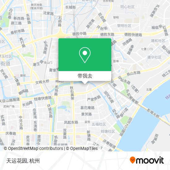 天运花园地图