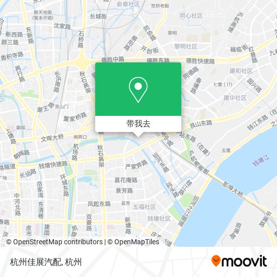 杭州佳展汽配地图