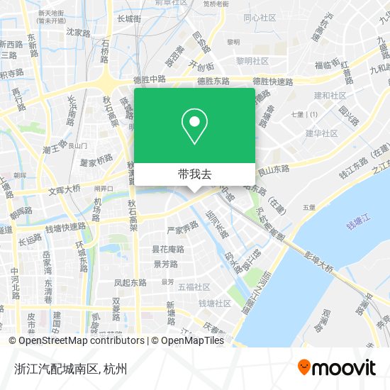浙江汽配城南区地图