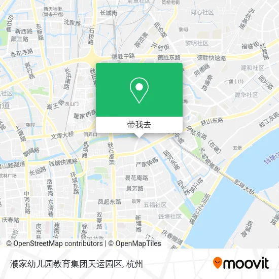 濮家幼儿园教育集团天运园区地图