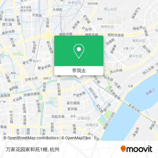 万家花园家和苑1幢地图