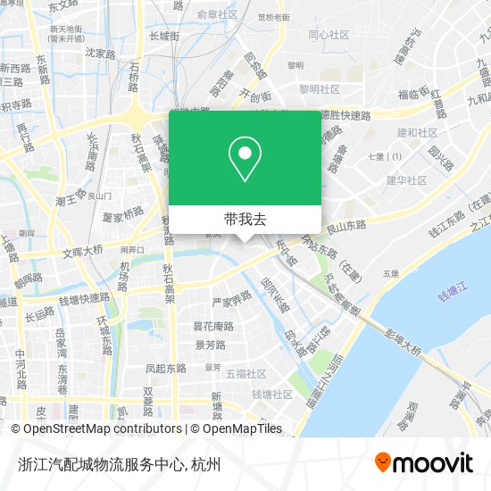 浙江汽配城物流服务中心地图